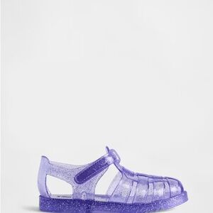 GAP Factory Kids' Sparkly Purple Jelly Sandals